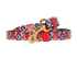Gucci Isometric Demetra Dog Leash, £110, Accessories, Blue/Red, Leather, Other view